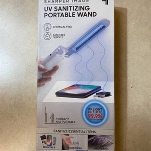 SHARPER IMAGE  Light Sanitizer, Portable Foldable Ultraviolet Sanitizing  Light